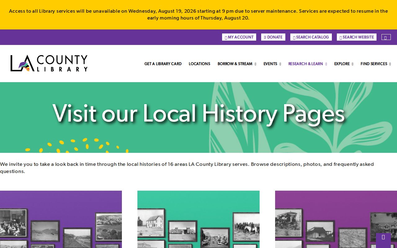 La Cañada Flintridge city directory research in the Californiana Collection